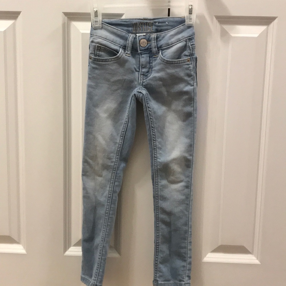 Justice super skinny jeans